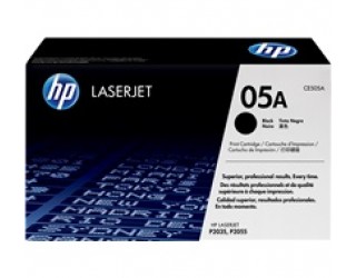 HP 05A Black Original LaserJet Toner Cartridge (CE505A) (2.3K)